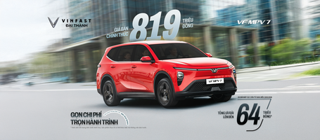 VinFast chính thức ra mắt VF MPV 7 – Mẫu xe điện 7 chỗ lý tưởng cho gia đình Việt