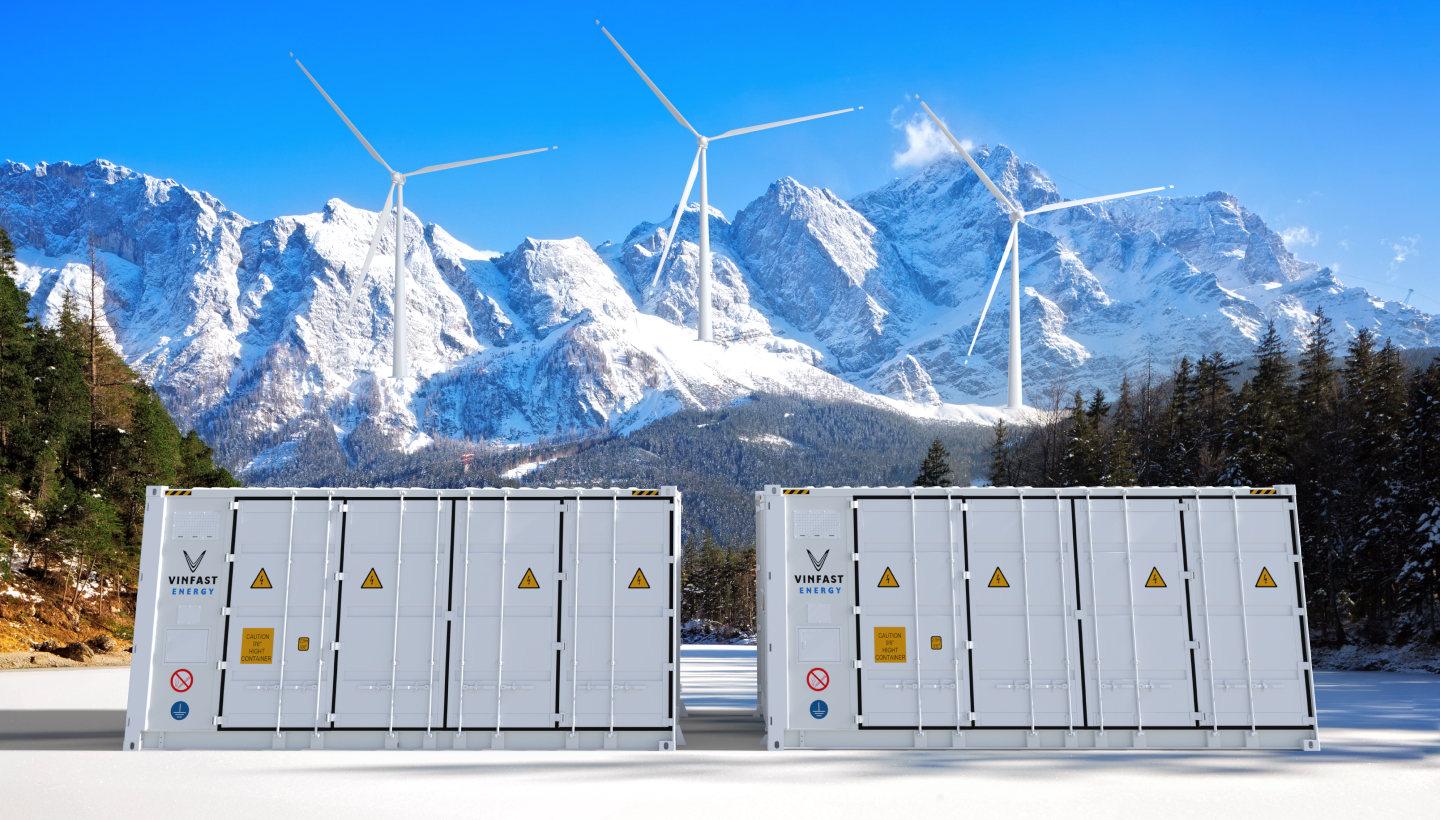 Giải pháp lưu trữ năng lượng VinFast Energy